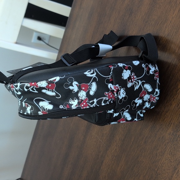 Bioworld Mickey And Minnie Allover Mini Backpack ❤️ - Picture 7 of 14